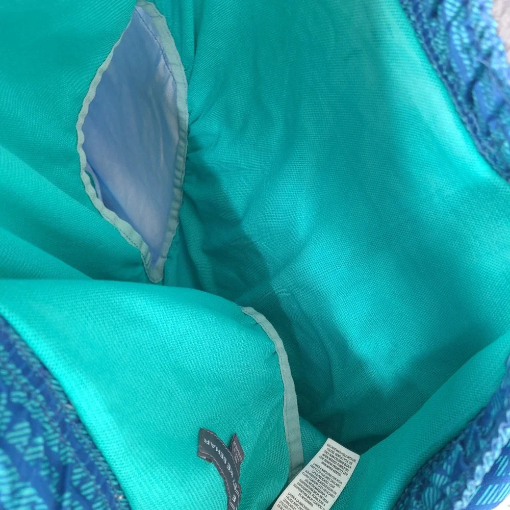 Ike Behar Mens Swim Trunks‎ Shorts Size Small 30 Waist Blue Teal Geometric Palm